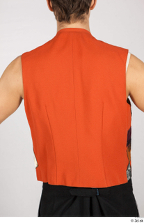  Photos Man in Historical suit 10 18th century Historical clothing decorated vest orange vest upper body 0005.jpg